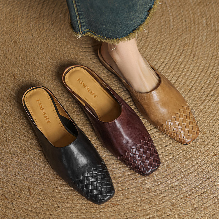 Anna-Berg | Mules + Genuine Leather
