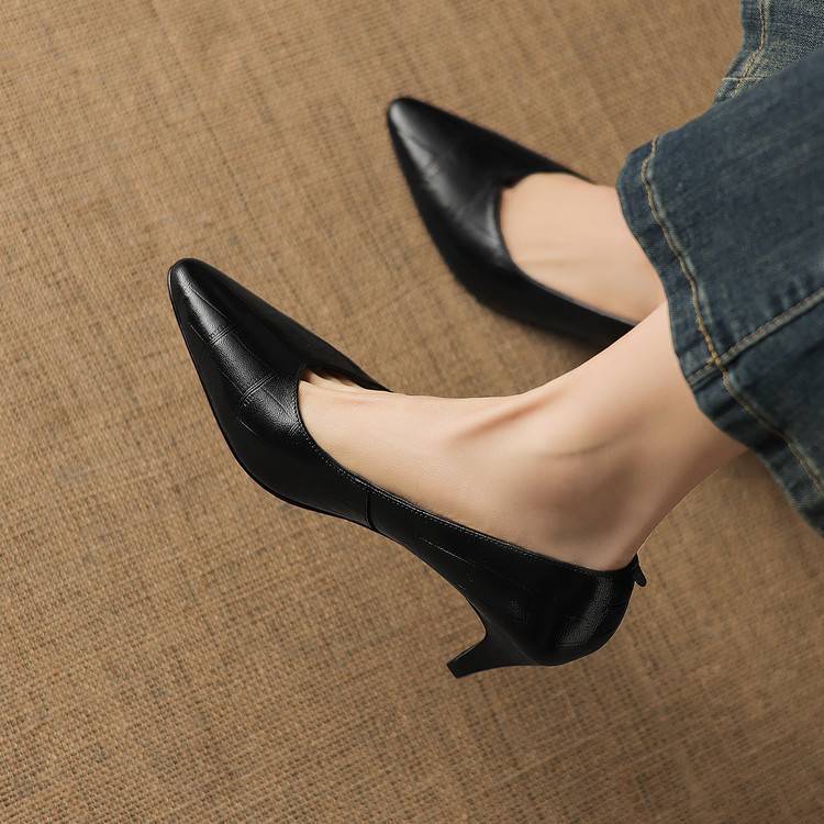 Anna-Berg | Genuine Leather Heels