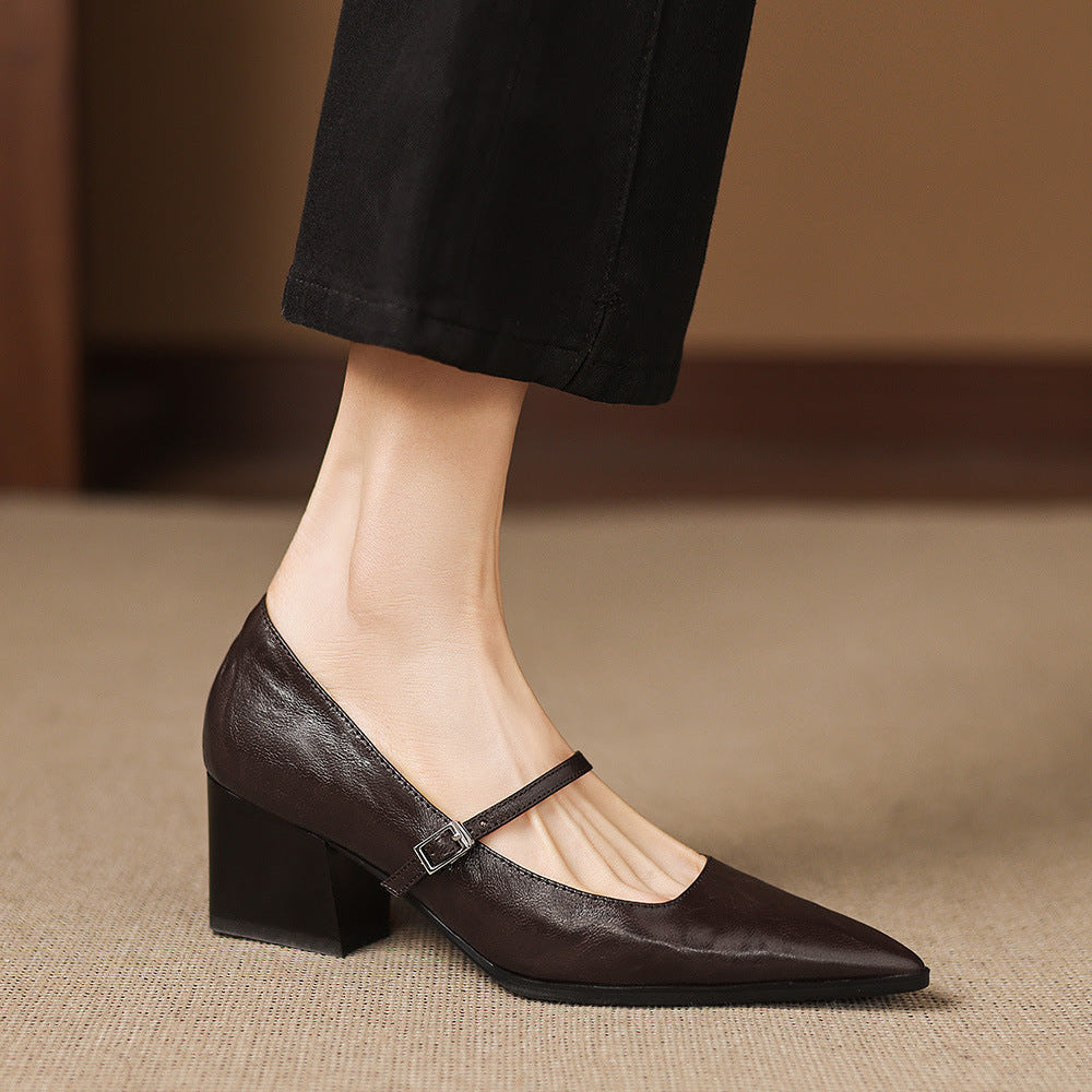 Anna-Berg | Genuine Leather Heels