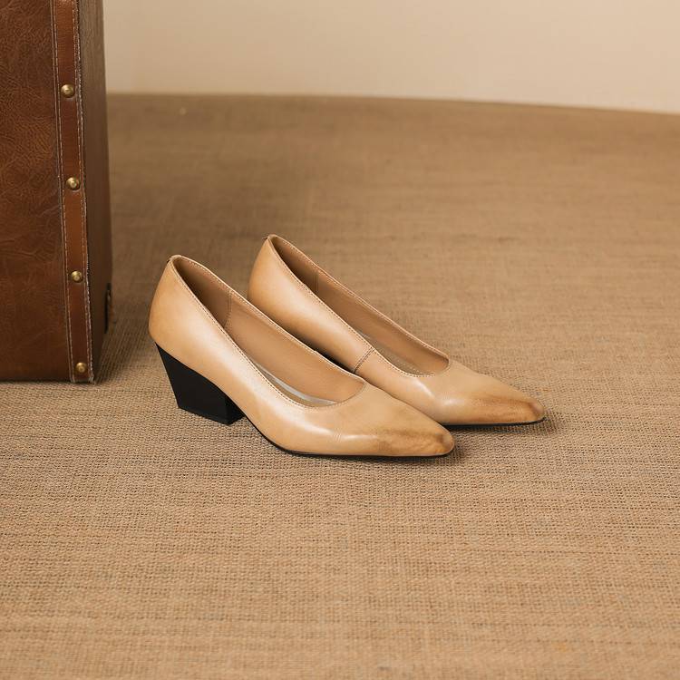 Anna-Berg | Genuine Leather Heels