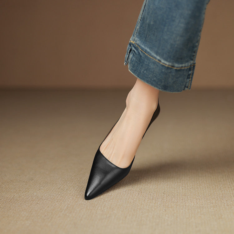 Anna-Berg | Leather Heels