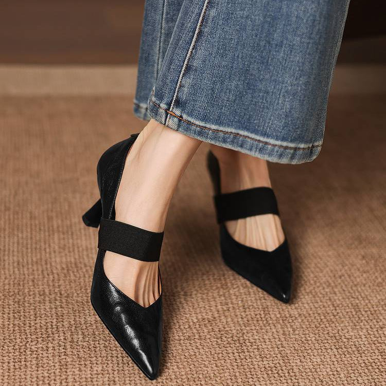 Anna-Berg | Genuine Leather Heels