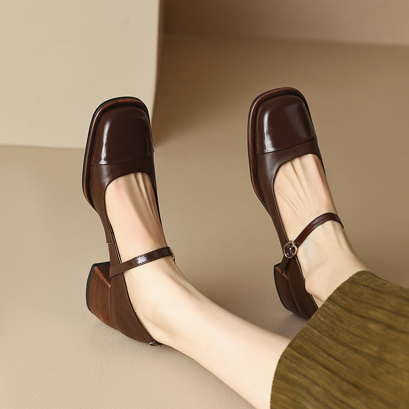 Anna-Berg | Genuine Leather Heels