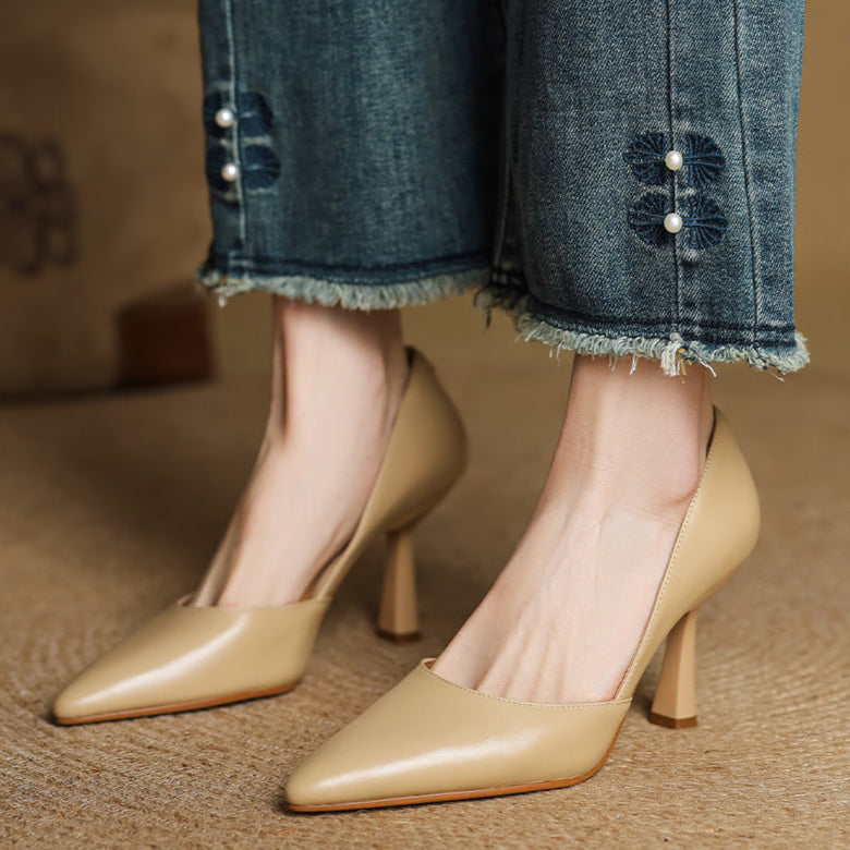 Anna-Berg | Leather Heels