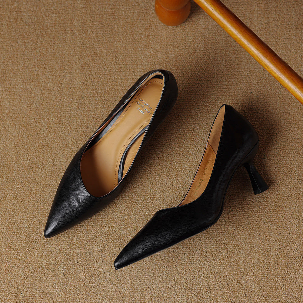 Anna-Berg | Genuine Leather Heels