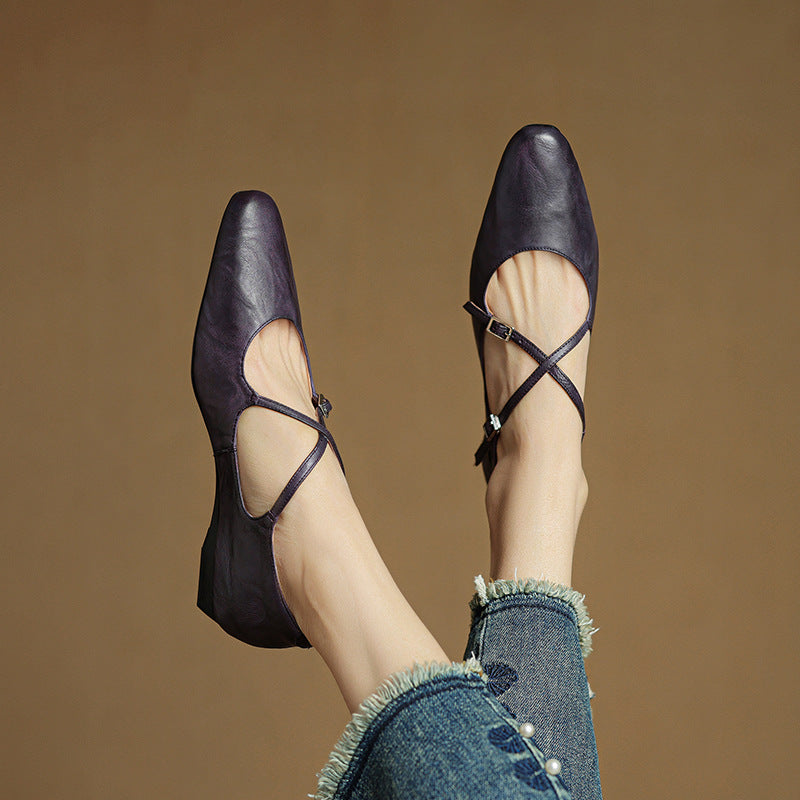 Anna-Berg | Genuine Leather Flats