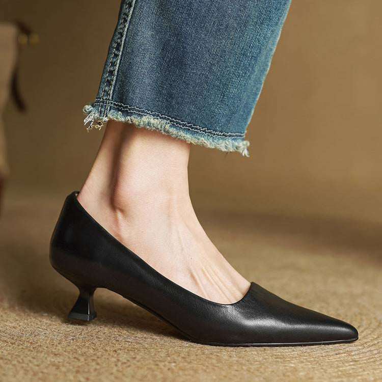 Anna-Berg | Genuine Leather Heels