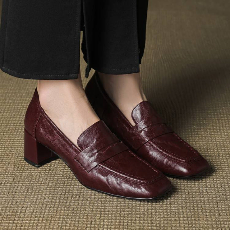 Anna-Berg | Genuine Leather Heels