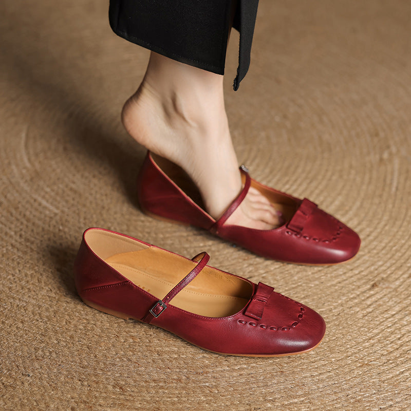 Anna-Berg | Genuine Leather Flats