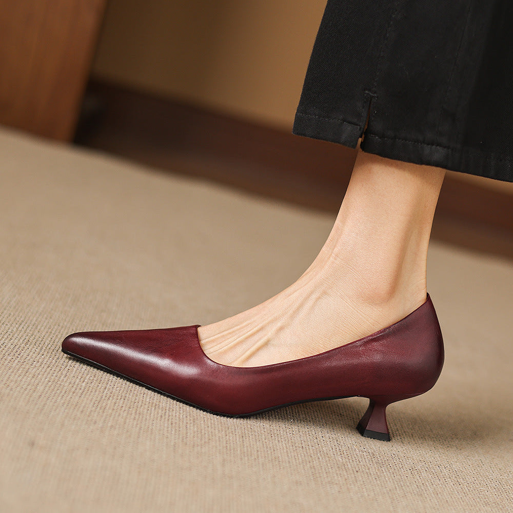 Anna-Berg | Genuine Leather Heels