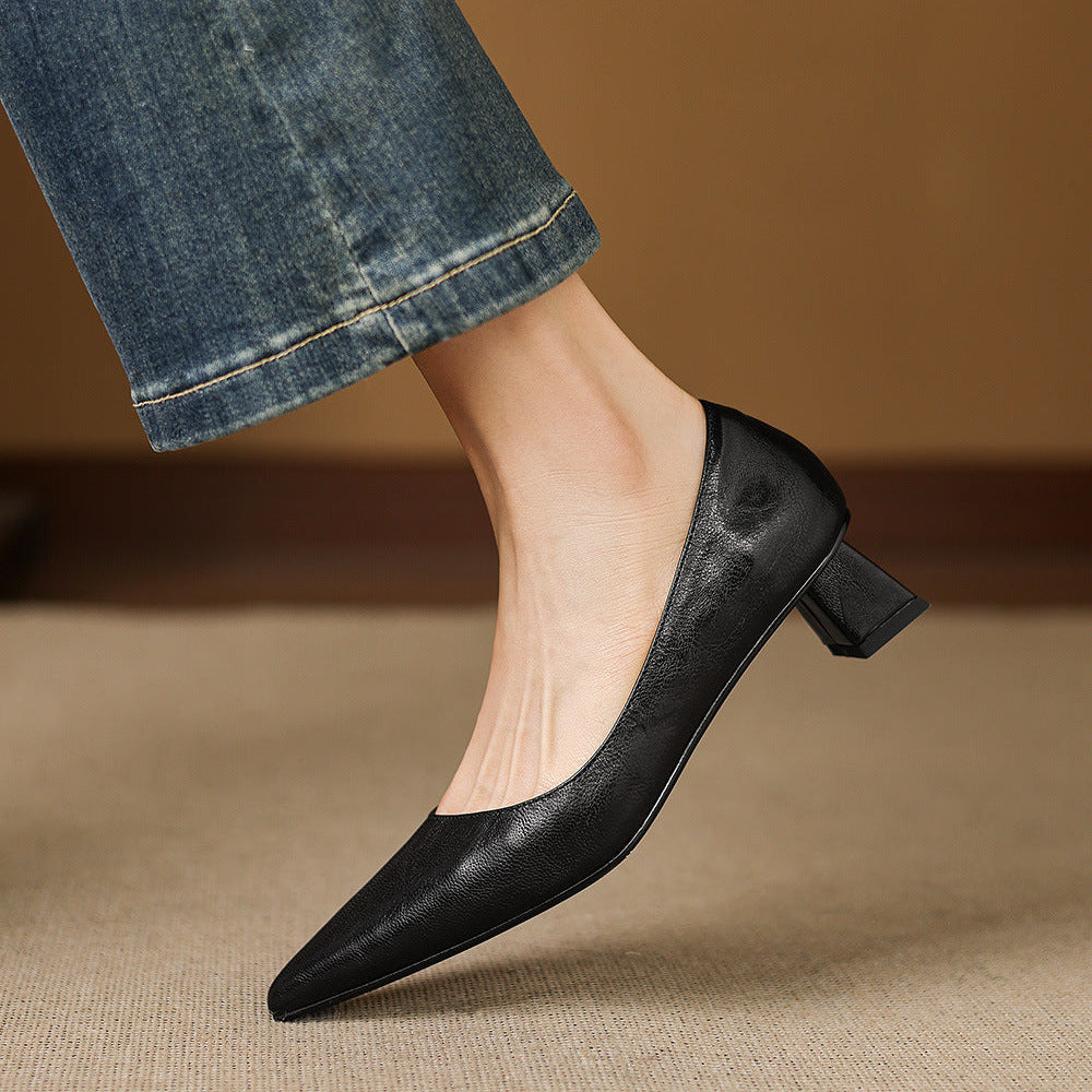 Anna-Berg | Genuine Leather Heels