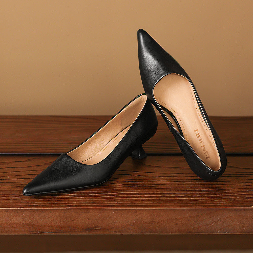 Anna-Berg | Genuine Leather Heels