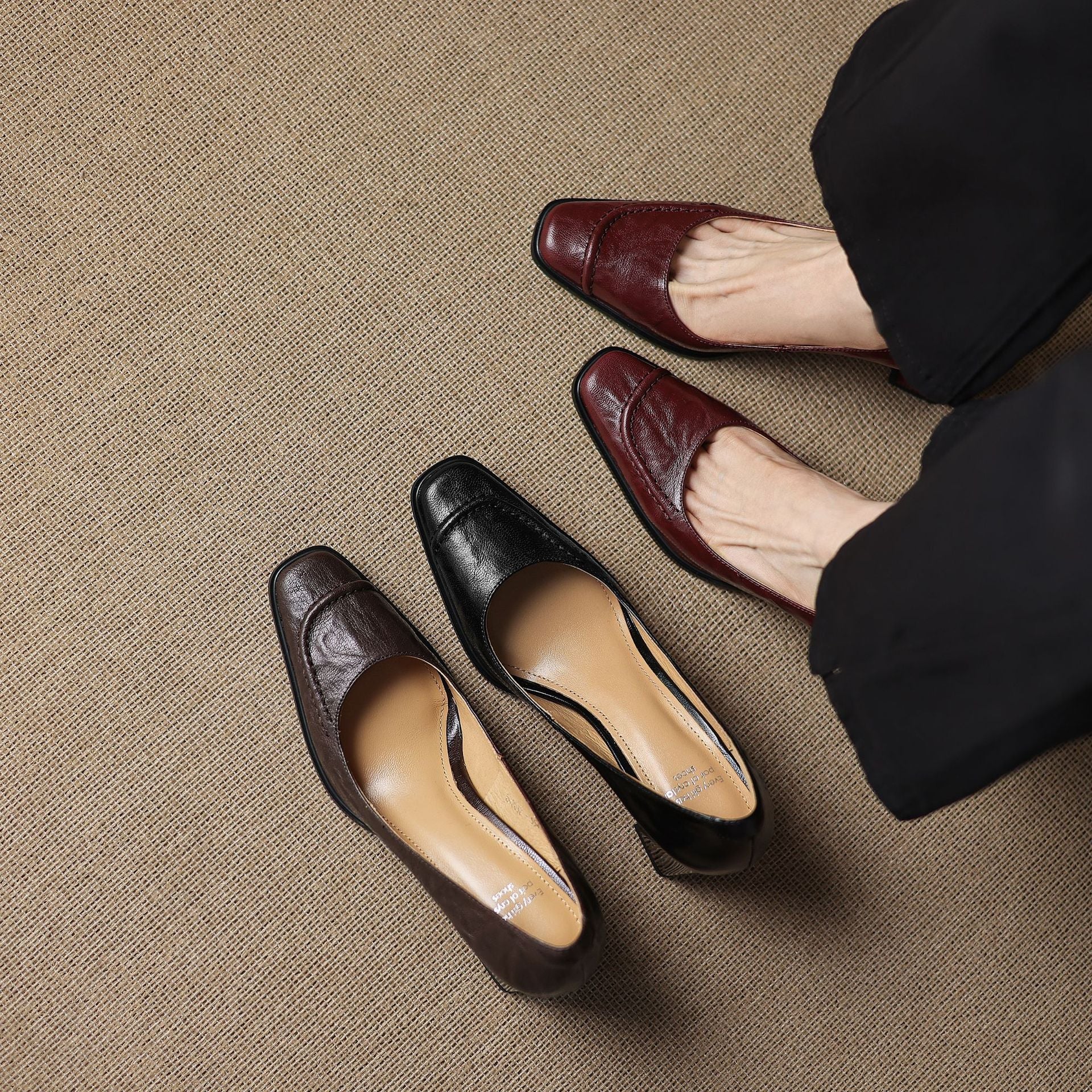 Anna-Berg | Heels in Leather