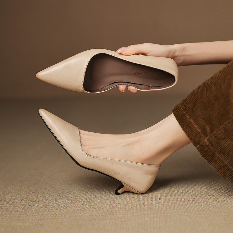 Anna-Berg | Leather Heels