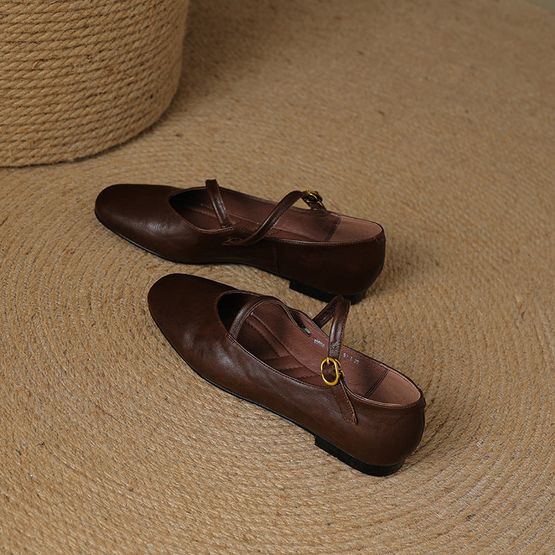 Anna-Berg | Genuine Leather Flats