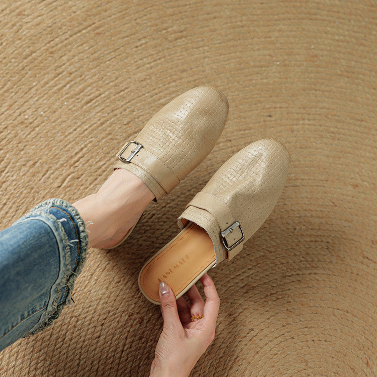 Anna-Berg | Genuine Leather Mules