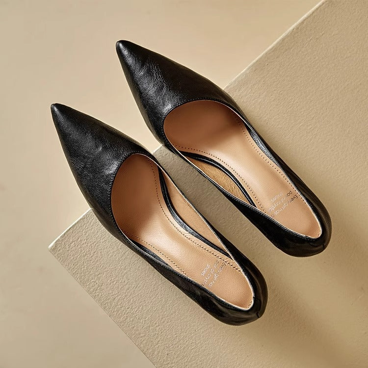 Anna-Berg | Genuine Leather Heels