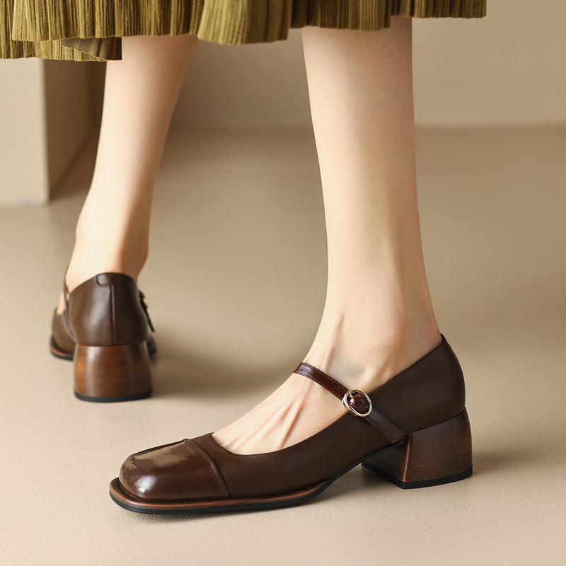 Anna-Berg | Genuine Leather Heels