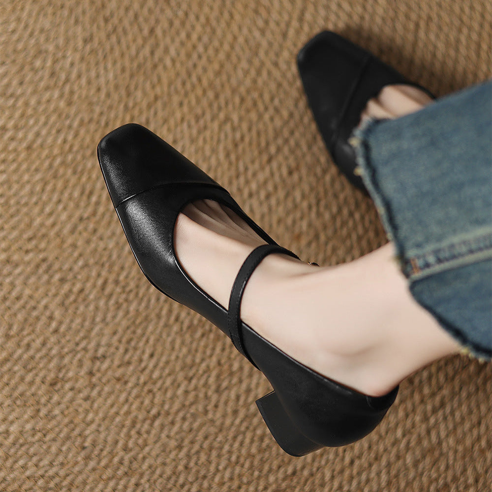 Anna-Berg | Genuine Leather Heels