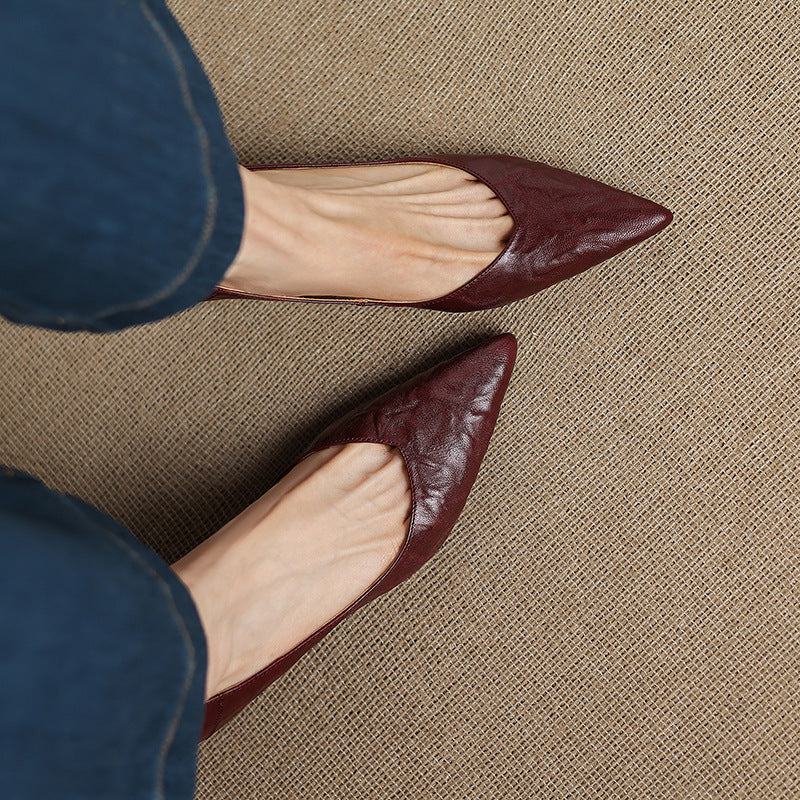 Anna-Berg | Genuine Leather Heels
