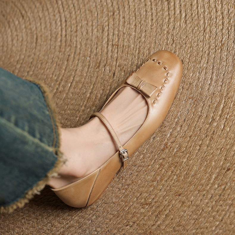 Anna-Berg | Genuine Leather Flats