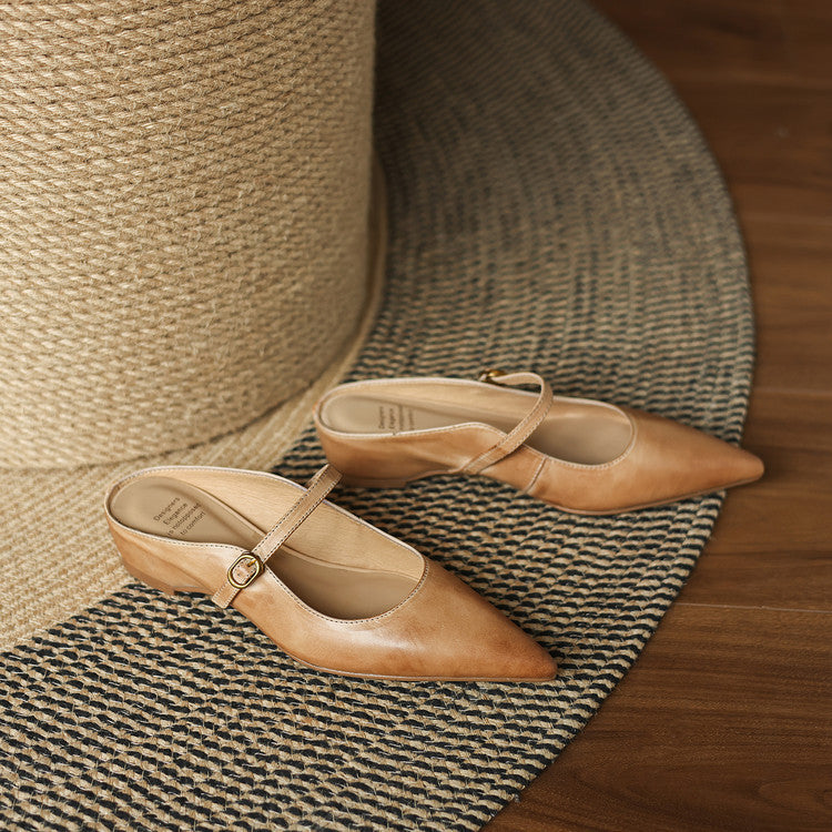 Anna-Berg | Genuine Leather Mules