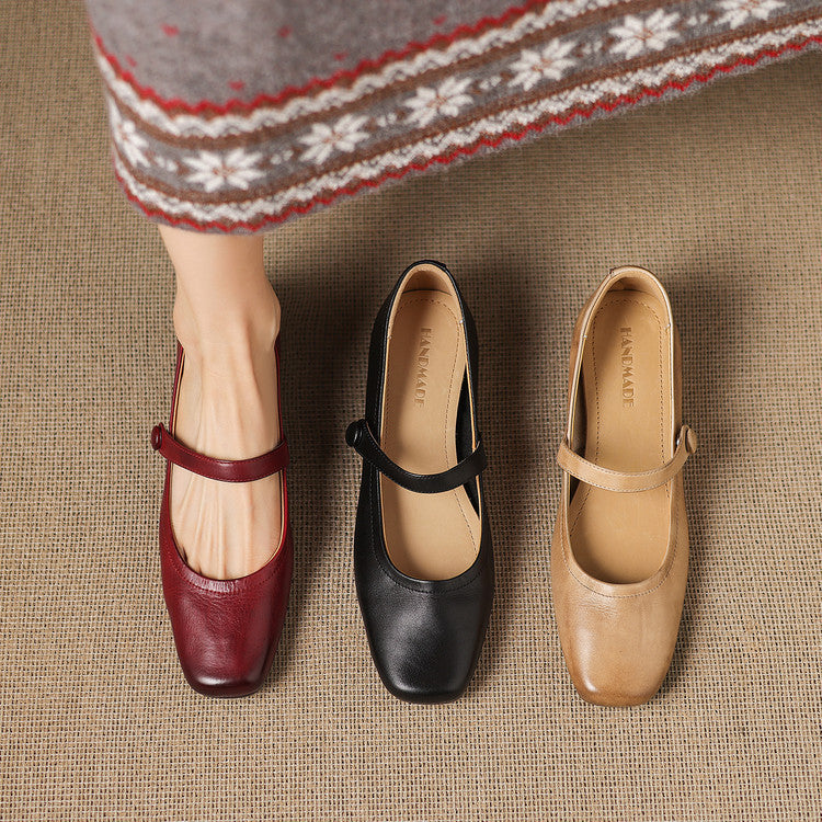 Anna-Berg | Genuine Leather Flats