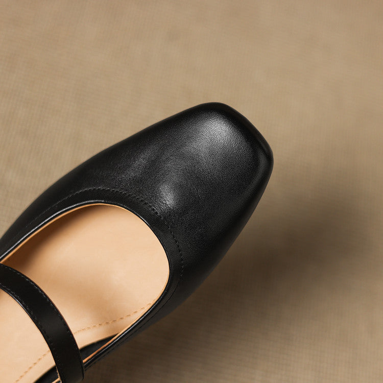 Anna-Berg | Genuine Leather Flats