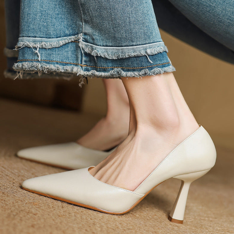 Anna-Berg | Leather Heels
