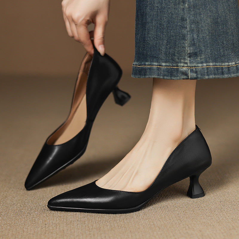Anna-Berg | Leather Heels