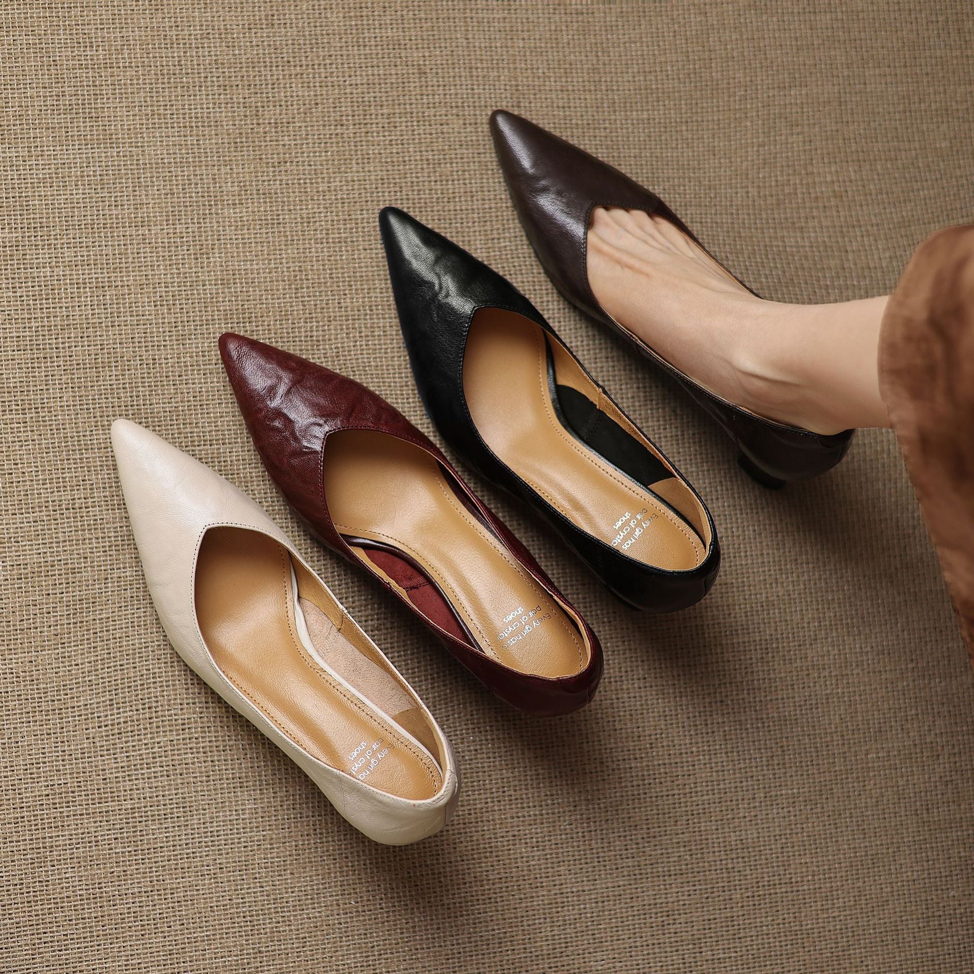 Anna-Berg | Genuine Leather Heels