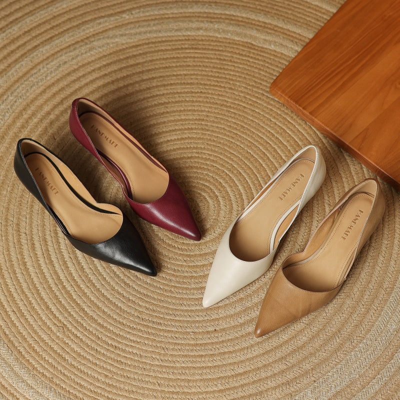 Anna-Berg | Genuine Leather Heels