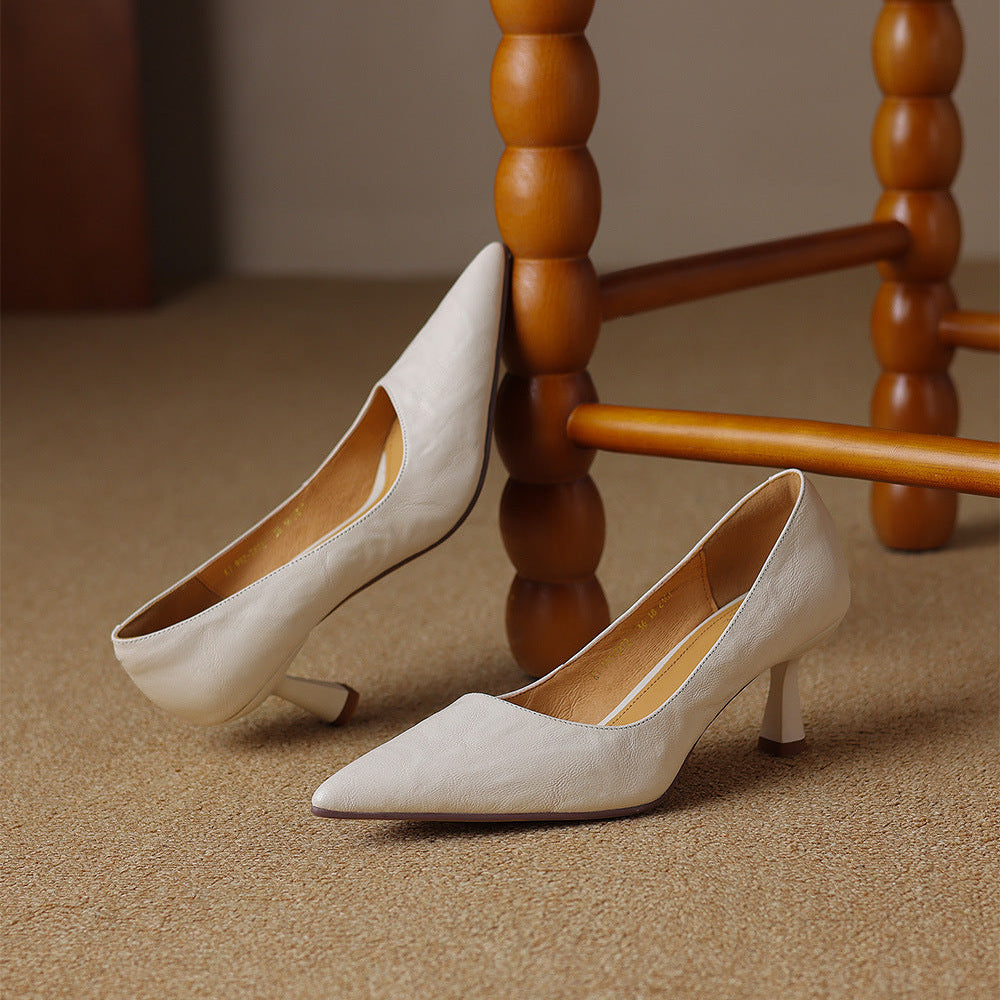 Anna-Berg | Genuine Leather Heels