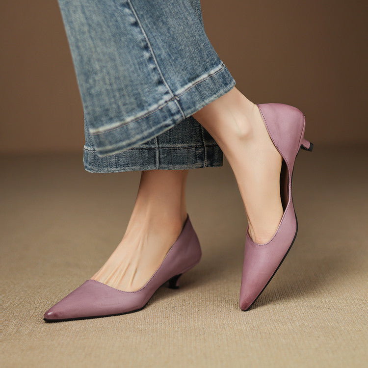 Anna-Berg | Leather Heels