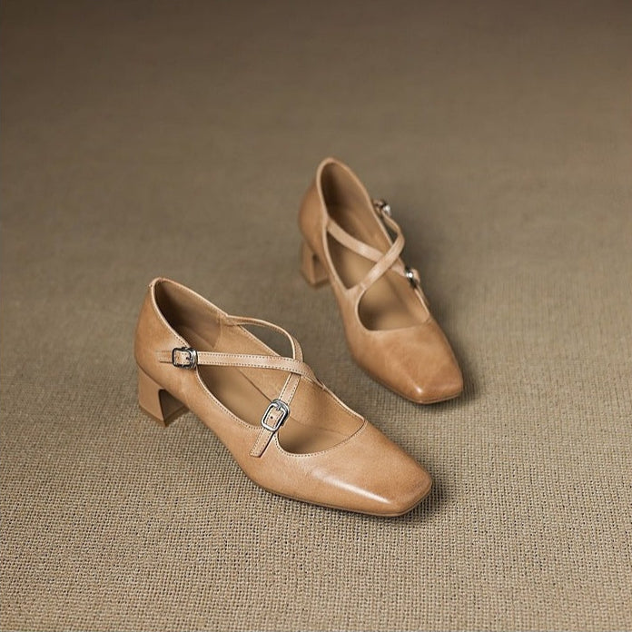Anna-Berg | Genuine Leather Heels