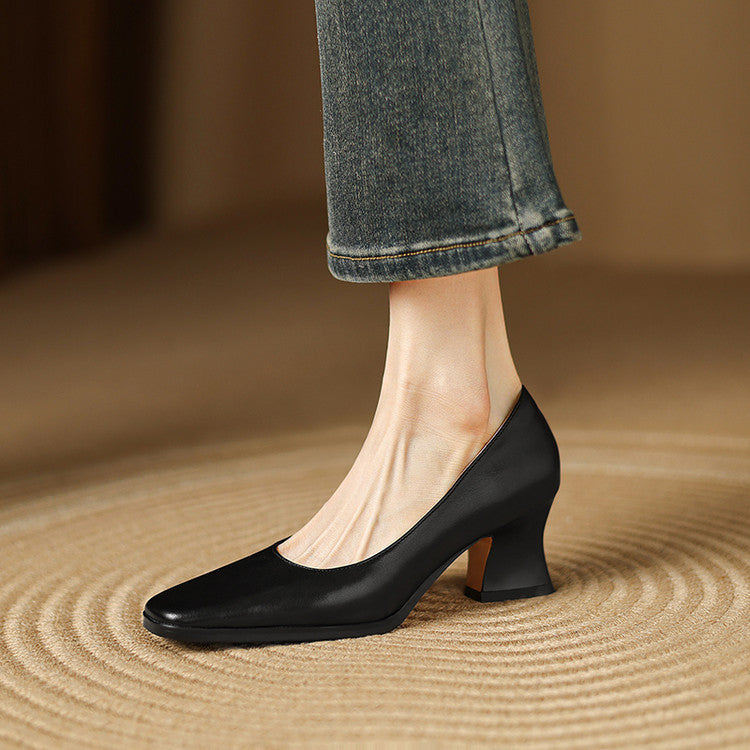 Anna-Berg | Genuine Leather Heels