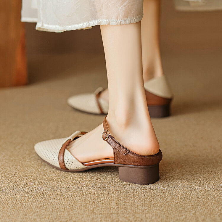 Anna-Berg | Genuine Leather Heels