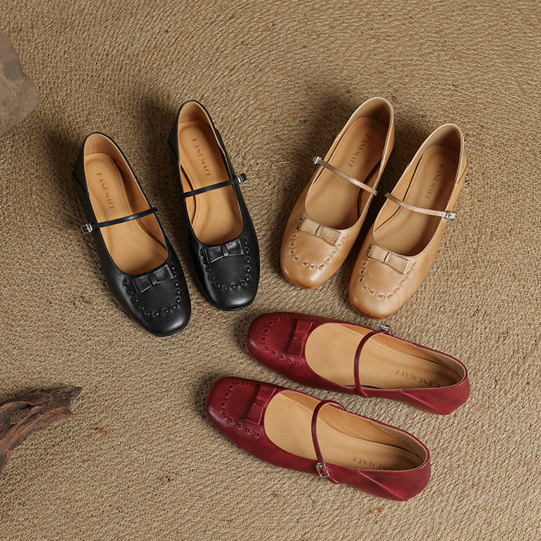 Anna-Berg | Genuine Leather Flats