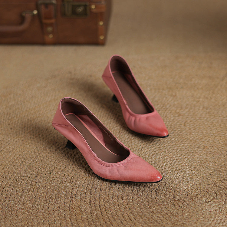 Anna-Berg | Leather Heels
