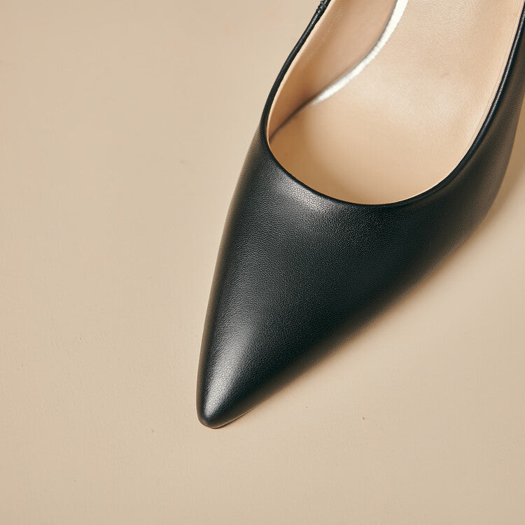 Anna-Berg | Genuine Leather Heels
