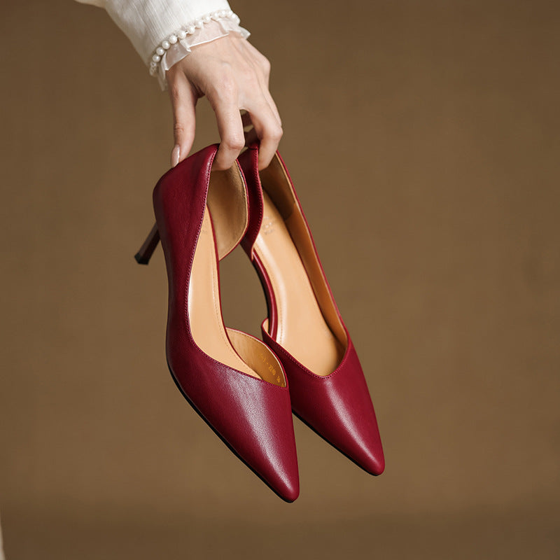 Anna-Berg | Genuine Leather Heels