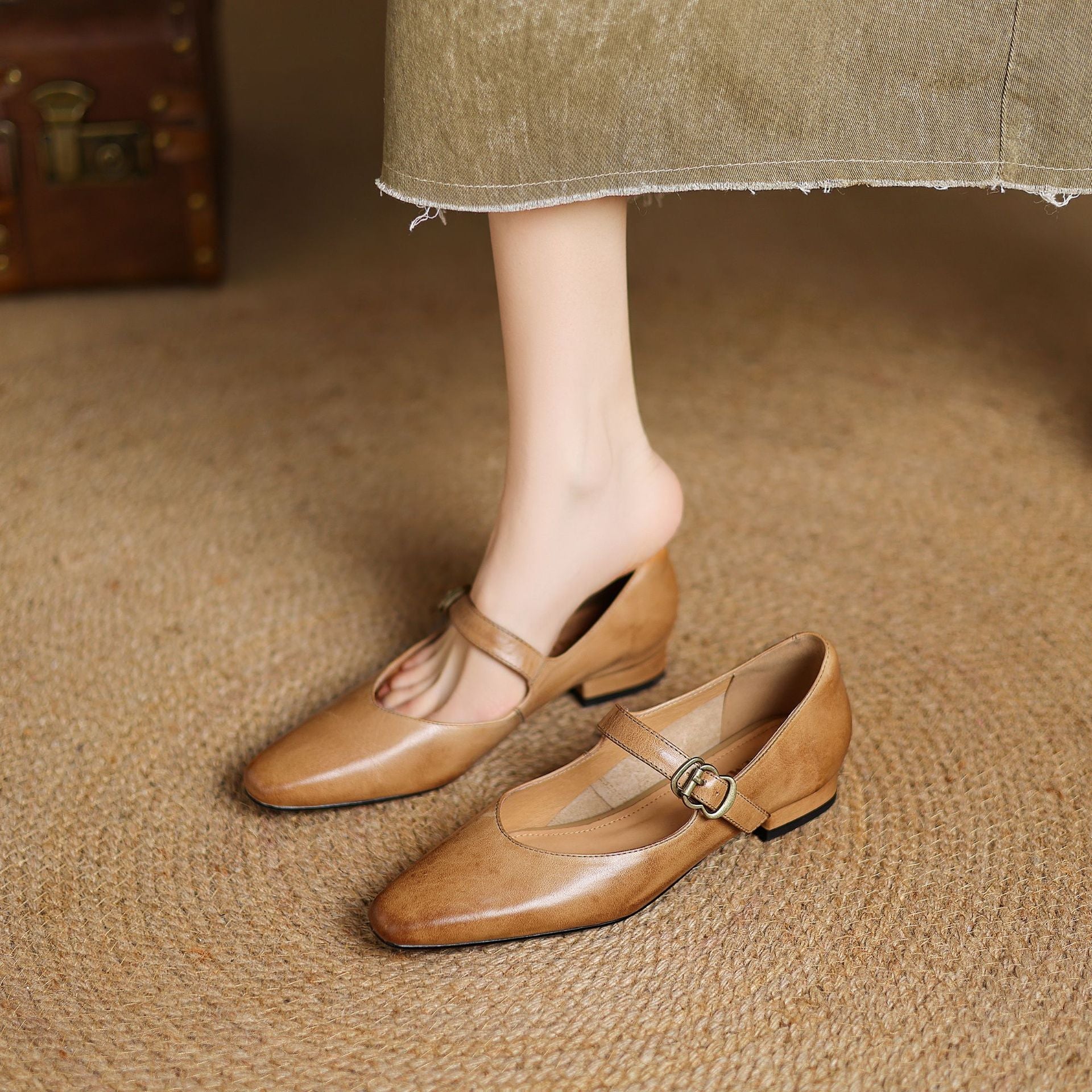 Anna-Berg | Genuine Leather Heels