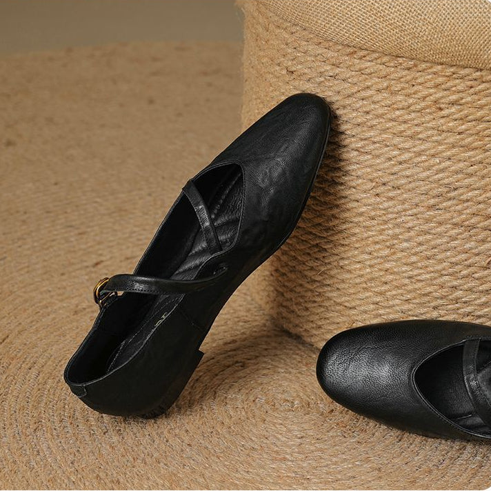Anna-Berg | Genuine Leather Flats