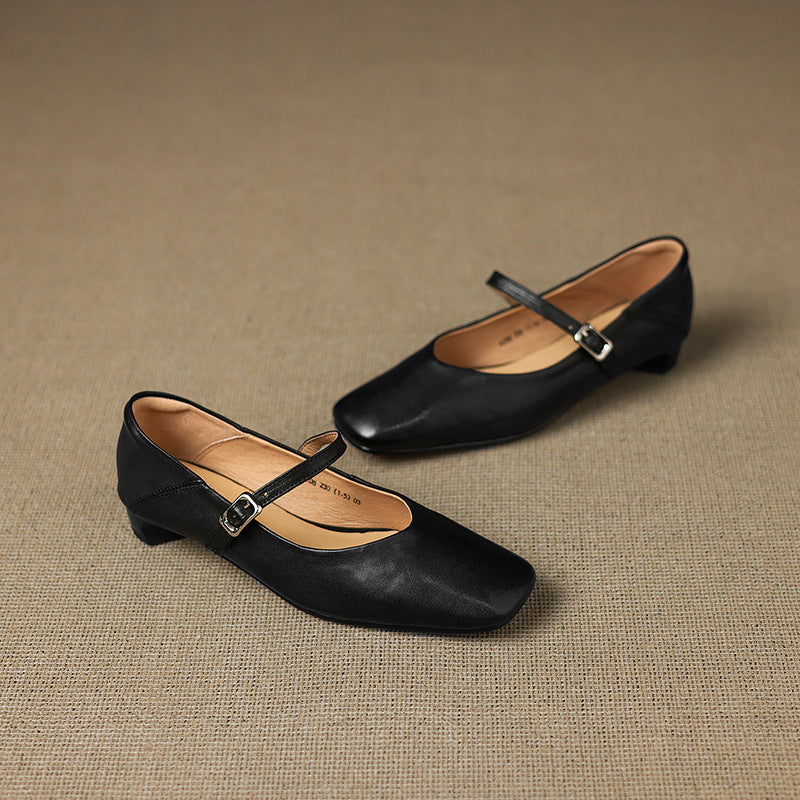 Anna-Berg | Genuine Leather Flats