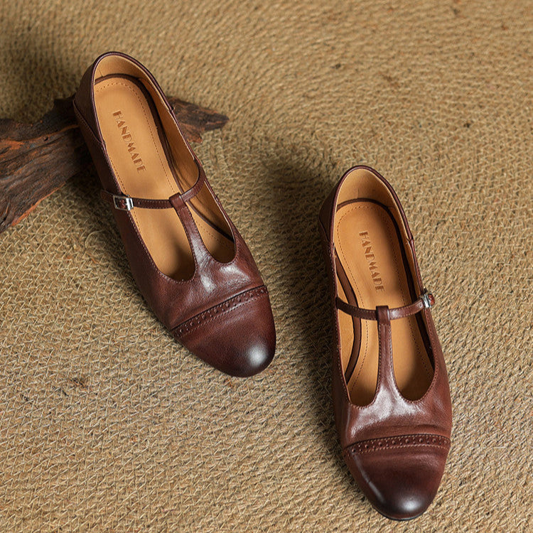 Anna-Berg | Genuine Leather Flats