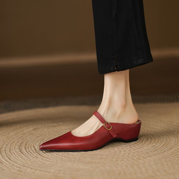 Anna-Berg | Genuine Leather Mules