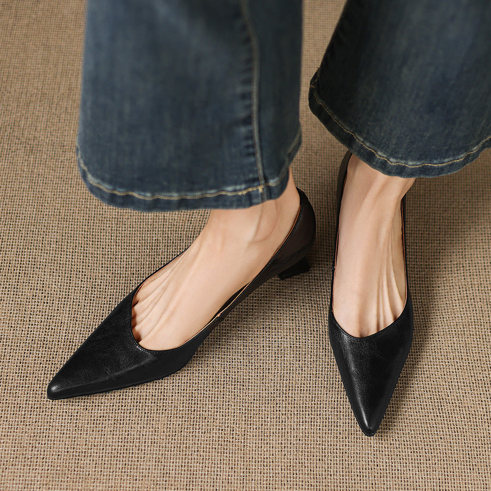 Anna-Berg | Genuine Leather Heels