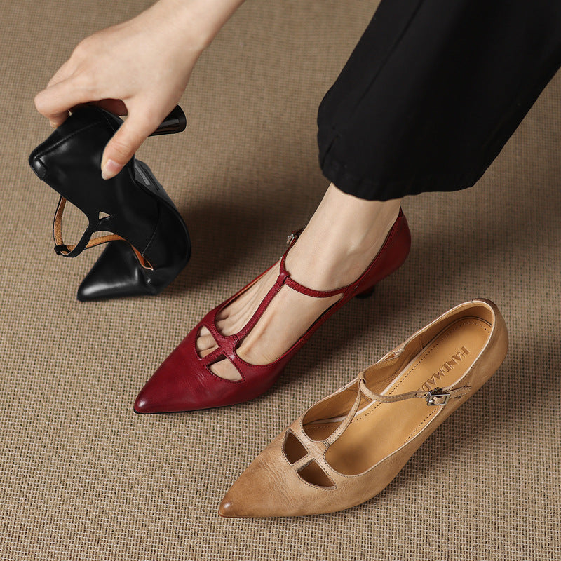 Anna-Berg | Genuine Leather Pumps