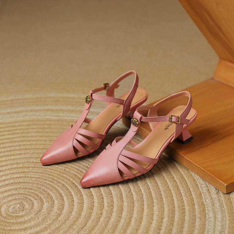Anna-Berg | Genuine Leather Heels