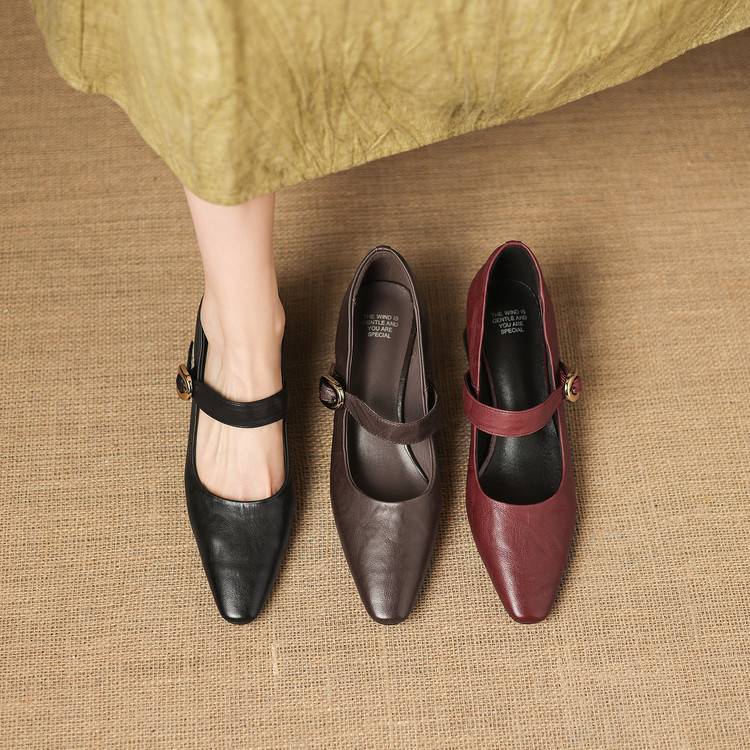 Anna-Berg | Genuine Leather Heels